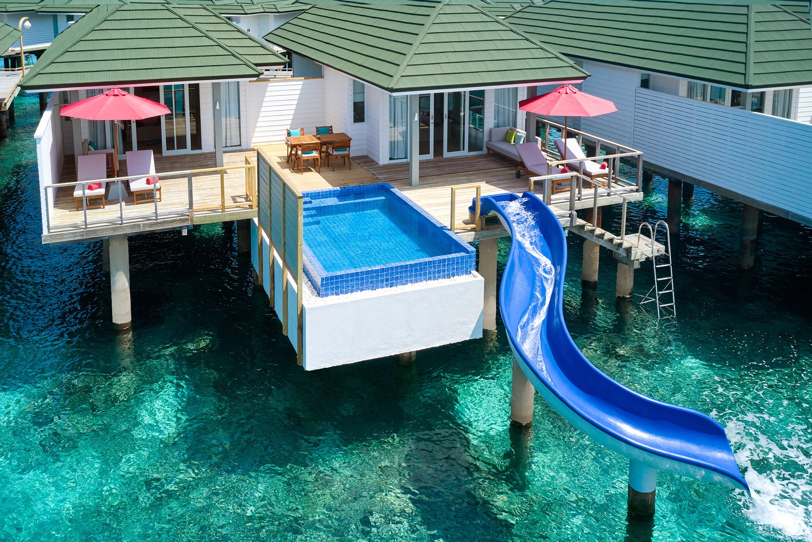 Where to Find the Best Water Slides in the Maldives: Resort & Villa Guide